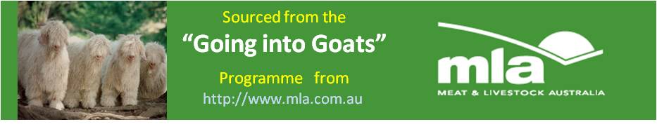 MLA Going into Goats Banner
