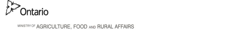 ontario ministry of agriculture,food and rural affairs