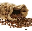 small sack of Aust coffee beans