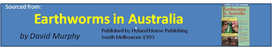 Earthworms in Australia Banner